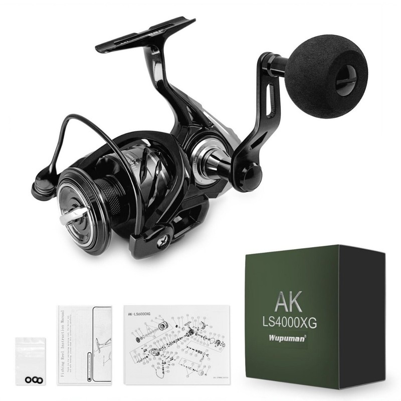 Electric Fishing Reel - 2026年新型軽量高速比メタルスピニングリール 遠投海釣り・ルアーフィッシング用 IPX6防水