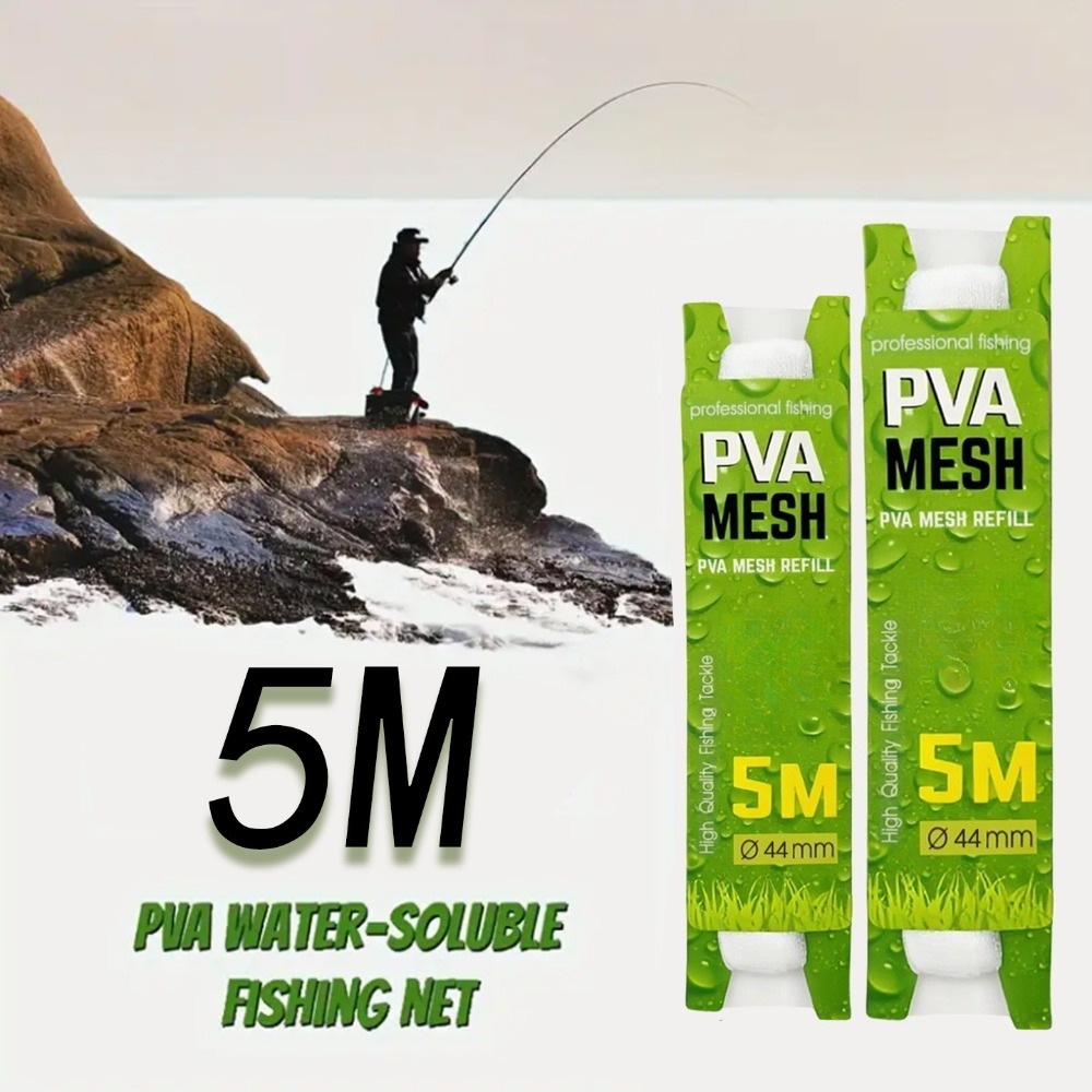 Fishing Equipment Ebay - 5 メートルメッシュ水溶性釣り用餌箱 18 ミリメートル/25 ミリメートル/37 ミリメートル/44