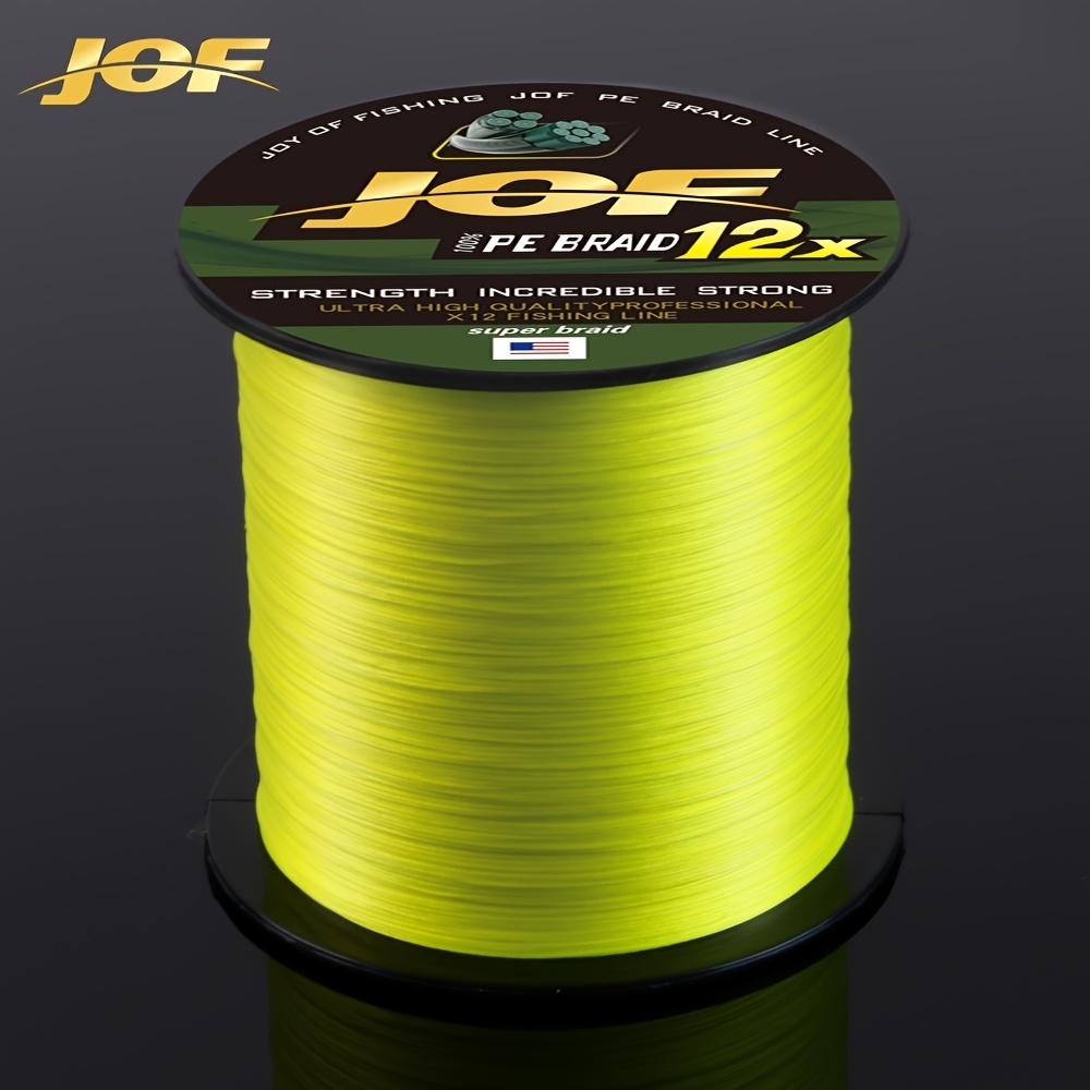 Fishing Equipment In Japanese - JOF 12 ストランド釣り糸 300 メートル編組 PE