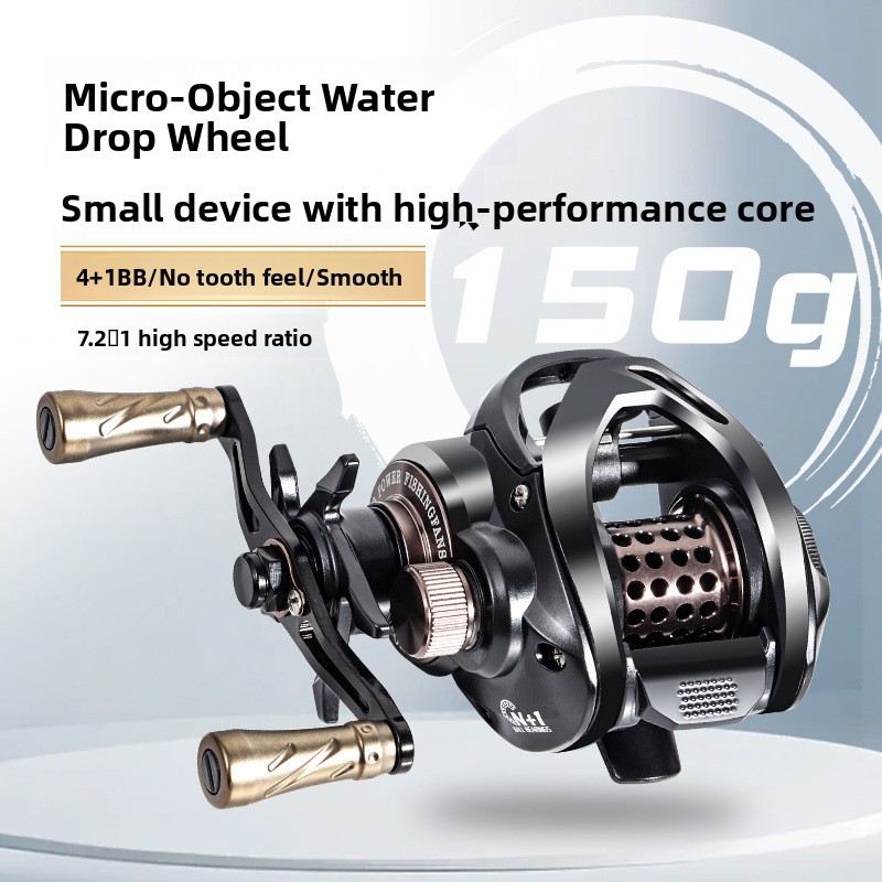 金属スプール付きウォータードロップリール、ライン切れ防止釣り - Electric Fishing Reel のレビューと価格