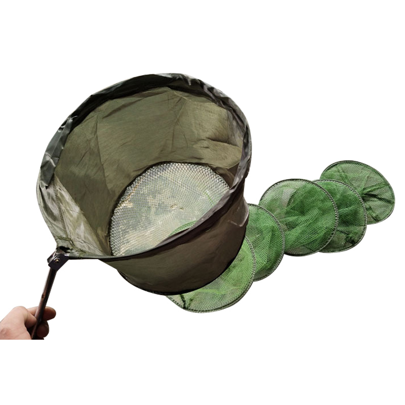 釣り用の折りたたみ式エビ網,魚用のアルミホイルリングエッジ, - Fishing Equipment Net のレビューと価格
