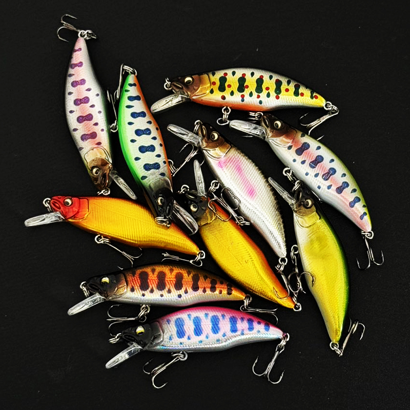 10個入りミノーフィッシングルアーセット シンキングタイプ  - Fishing Equipment In Japanese のレビューと価格