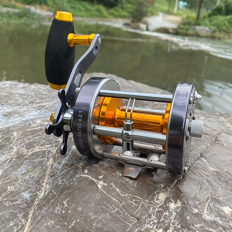 プレミアムリトルイエローダック輸出用金属ドラムリール、耐海水 - Electric Fishing Reel のレビューと価格