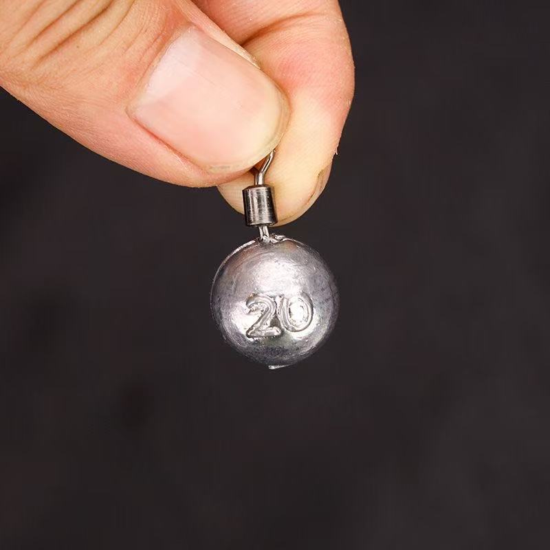 10個入り 5-20g 丸型鉛シンカー スイベルループ付き釣 - Fishing Equipment On Sale のレビューと価格