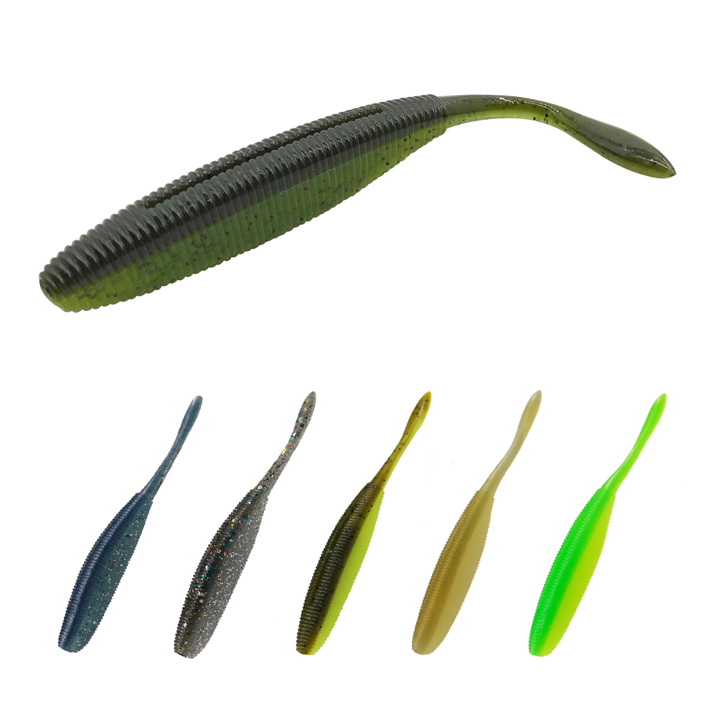 ESFISHING ドライブシャッド 100mm 8個入り  - Fishing Equipment Ebay のレビューと価格