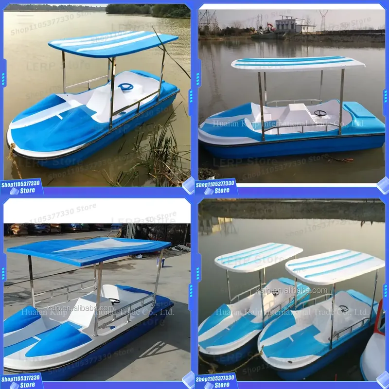 ホットセール ブルーファイバーグラスペダルボート カスタムロ - Fishing Equipment Logos のレビューと価格