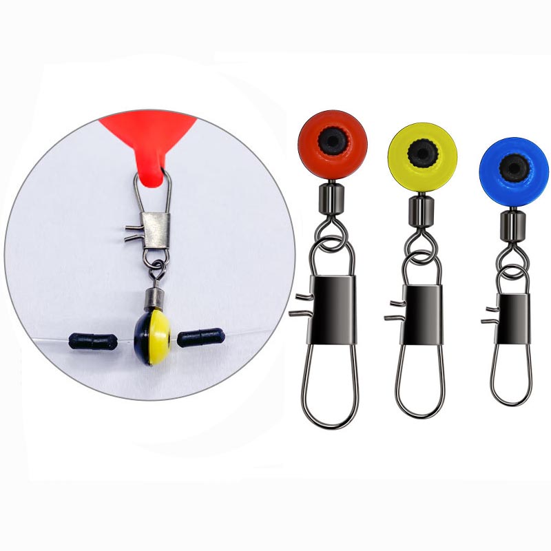 50ピース/ロットフィッシングフロートボバー停止スペース豆コ - Fishing Equipment On Sale のレビューと価格