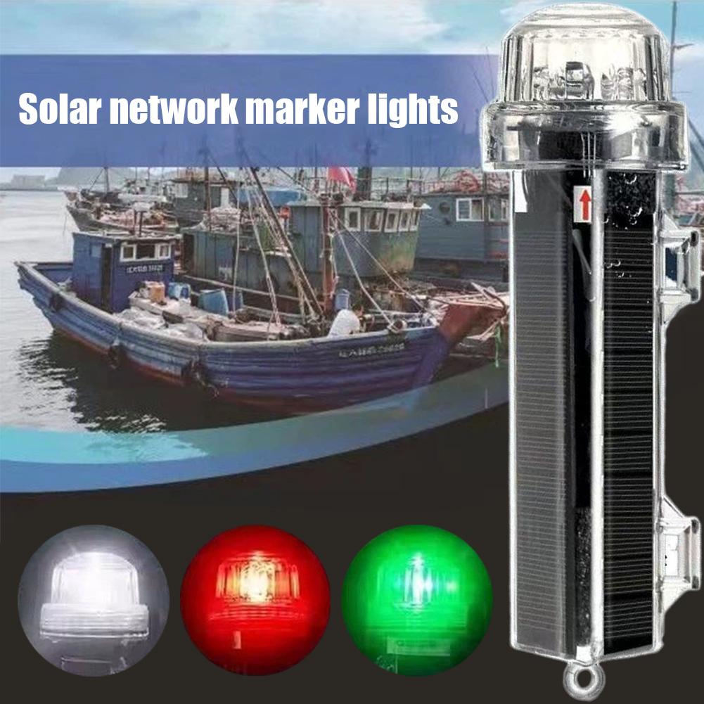 ソーラーネットマーカーライト海洋信号灯ナビゲーションビーコン - Fishing Equipment Net のレビューと価格