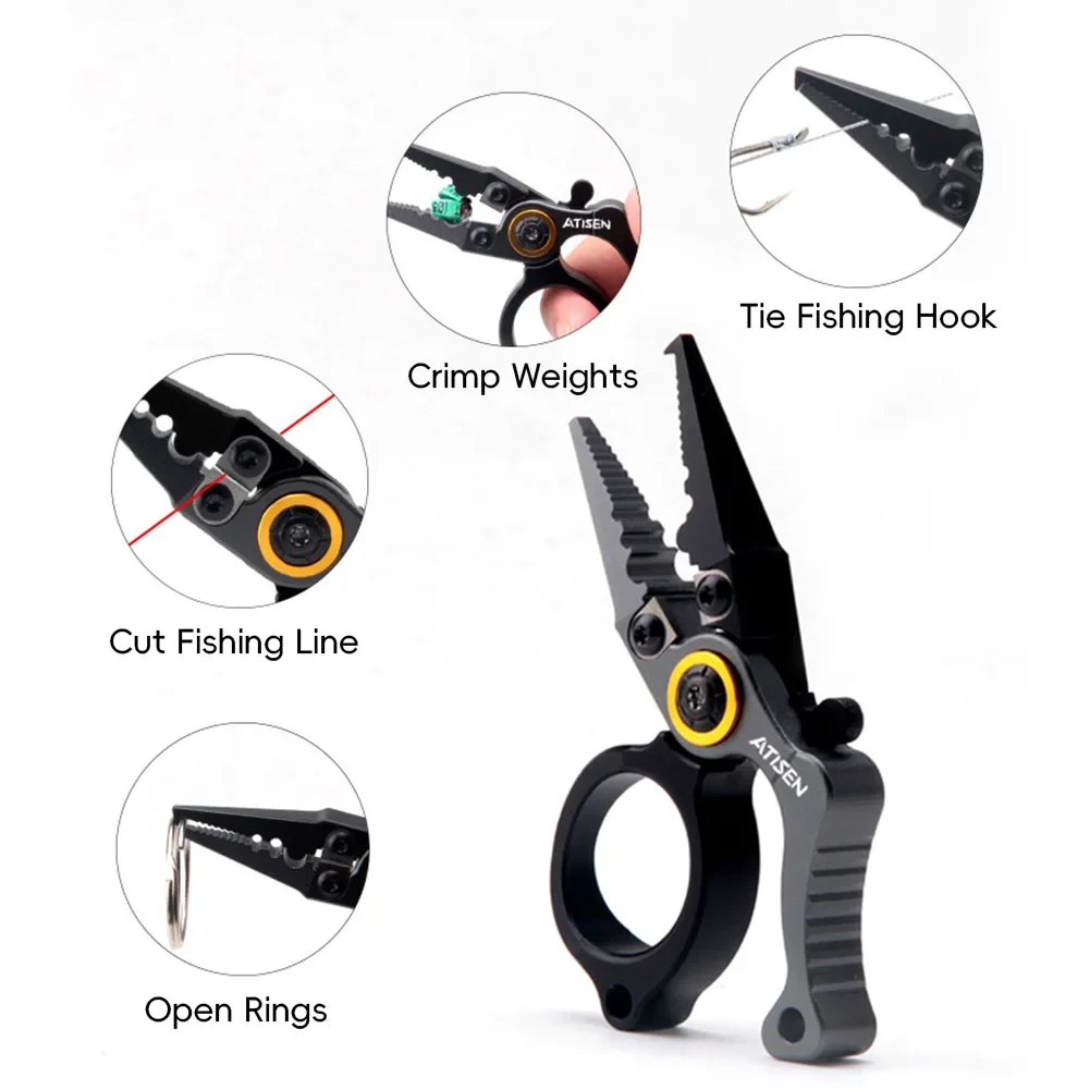 釣りプライヤー ミニサイズ アウトドア釣りツール アルミ合金 - Used Fishing Equipment Near Me のレビューと価格