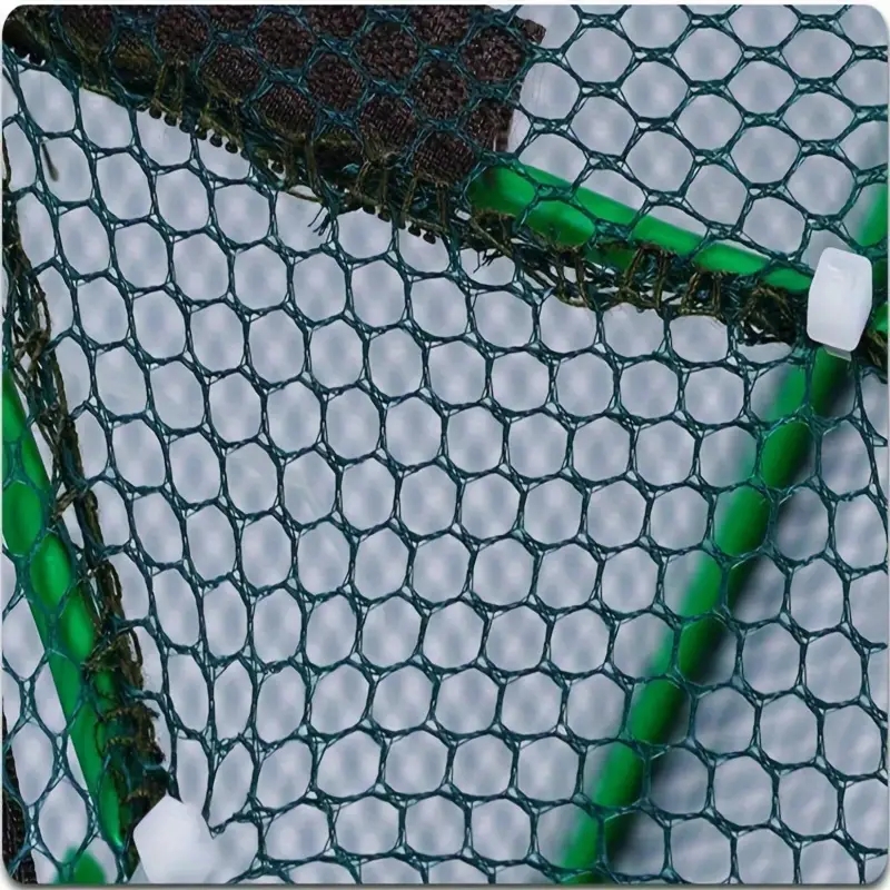 1pc 折りたたみ式六角釣りトラップネット 6 穴付きミノー - Fishing Equipment Net のレビューと価格