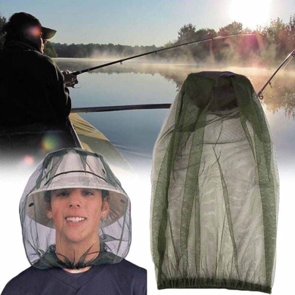 養蜂用蚊よけ昆虫対策旅行キャンプ用品蚊帳ヘッドカバーフェイス - Fishing Equipment Net のレビューと価格